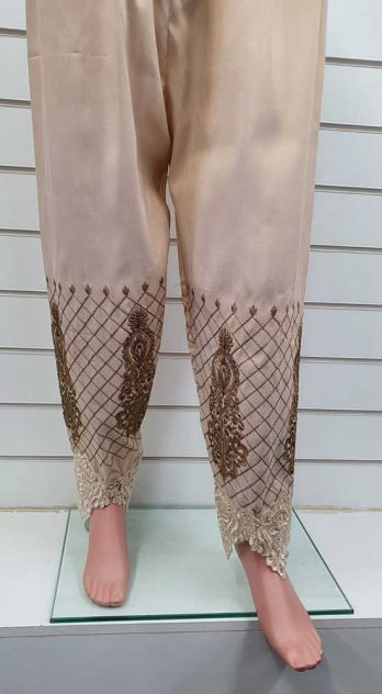 Creations Embroidered Masoori 1 Piece Trouser Design B-442