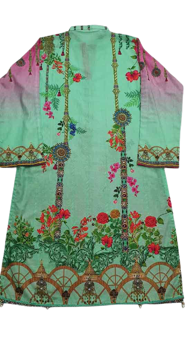 Creations Digital Lawn 1 Piece kurti Design B-328