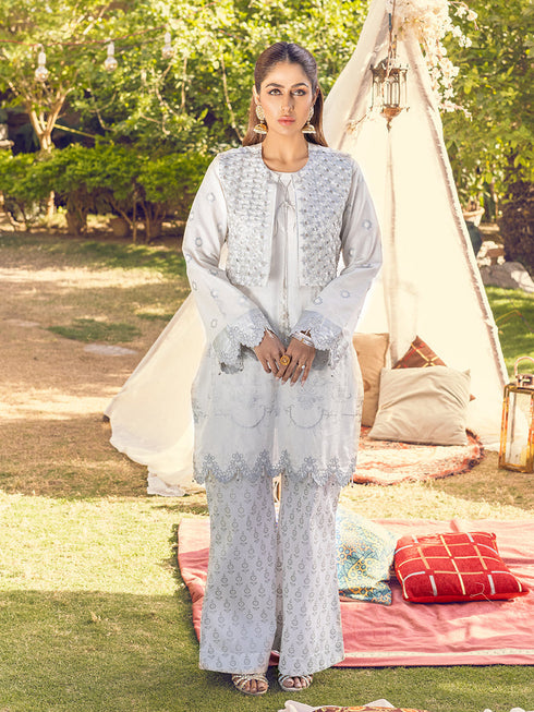 Salitex Embroidered Lawn 2 Piece suit RE-00009CUT