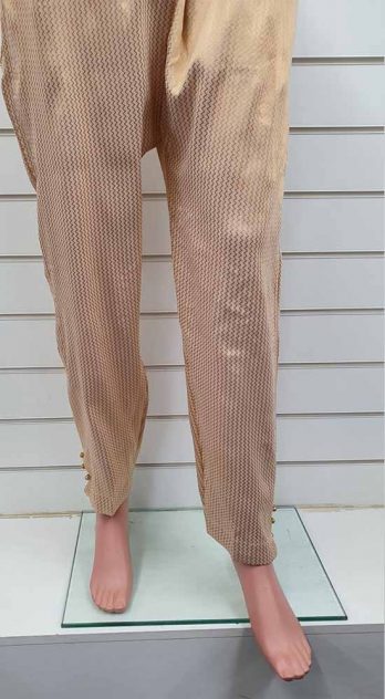 Creations Embroidered Masoori 1 Piece Trouser Design B-439