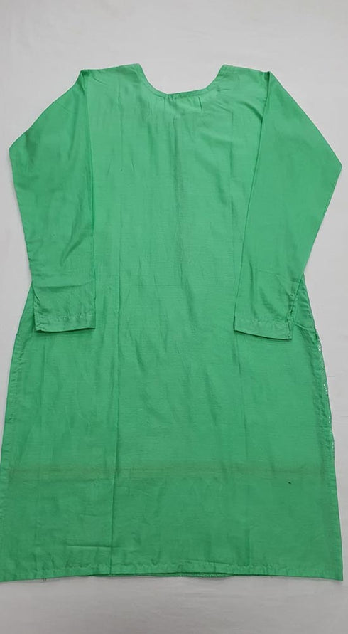 Creations Embroidered Cotton 1 Piece kurti Design B-349