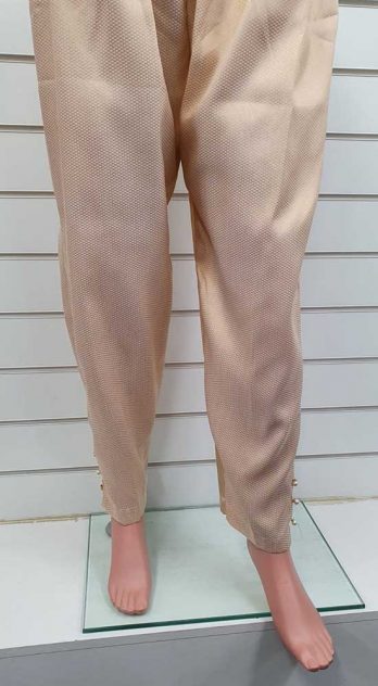 Creations Embroidered Masoori 1 Piece Trouser Design B-437