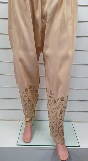 Creations Embroidered Masoori 1 Piece Trouser Design B-436