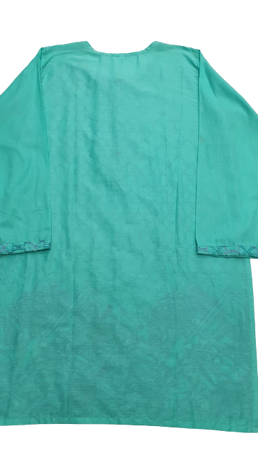 Creations Embroidered Cotton 1 Piece kurti Design B-348