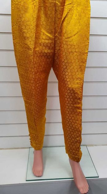 Creations Embroidered Jamawar 1 piece Trouser Design B-391