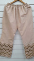 Creations Embroidered Cotton 1 piece Trouser Design B-416