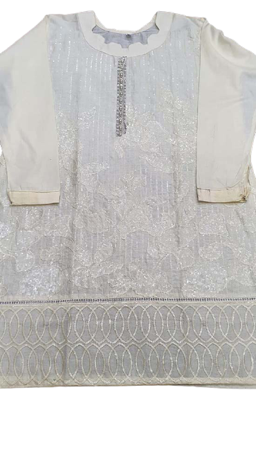 Creations Embroidered Cotton 1 Piece kurti Design B-342