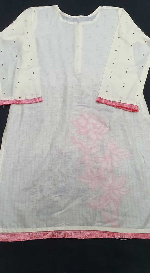 Creations Embroidered Cotton 1 Piece kurti Design B-346
