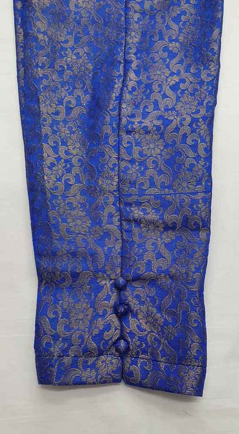 Creations Embroidered Jamawar 1 piece Trouser Design B-400