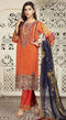 Mohagni Emroidered Linen 3 Piece Suits LSA-20-10