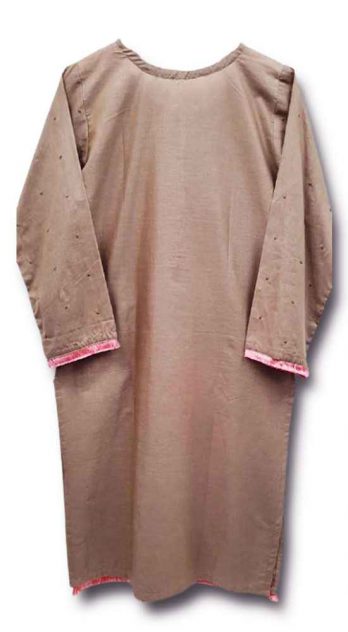 Creations Embroidered Cotton 1 Piece kurti Design B-347