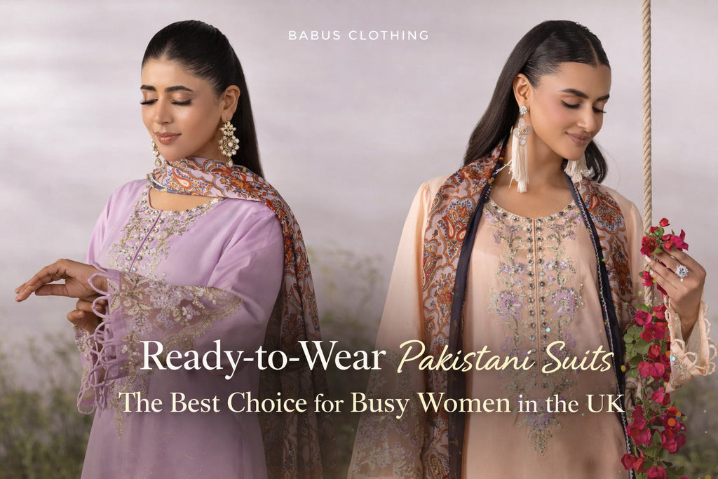 Ready-to-Wear Pakistani Suits: The Best Choice for Busy Women in the UK