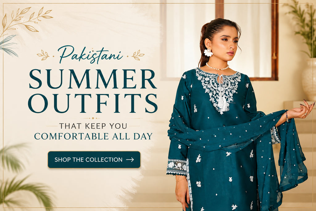 Pakistani Summer Outfits That Keep You Comfortable All Day