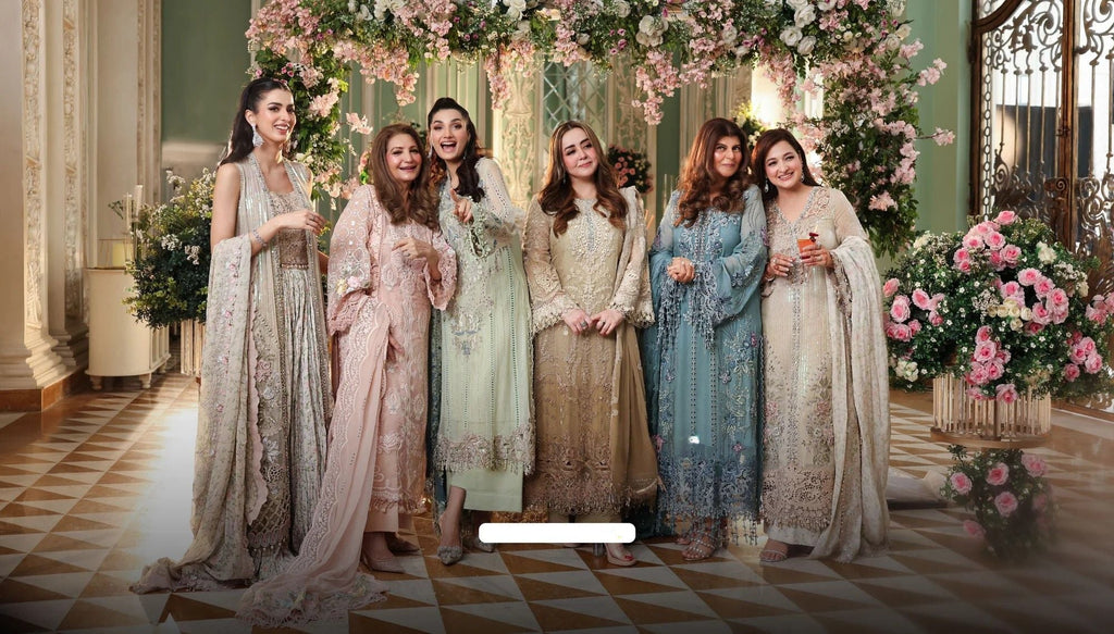Maria B The Evening Tea Affair | Chiffon’26 Collection: Timeless Pakistani Designer Dresses for Elegant Occasions