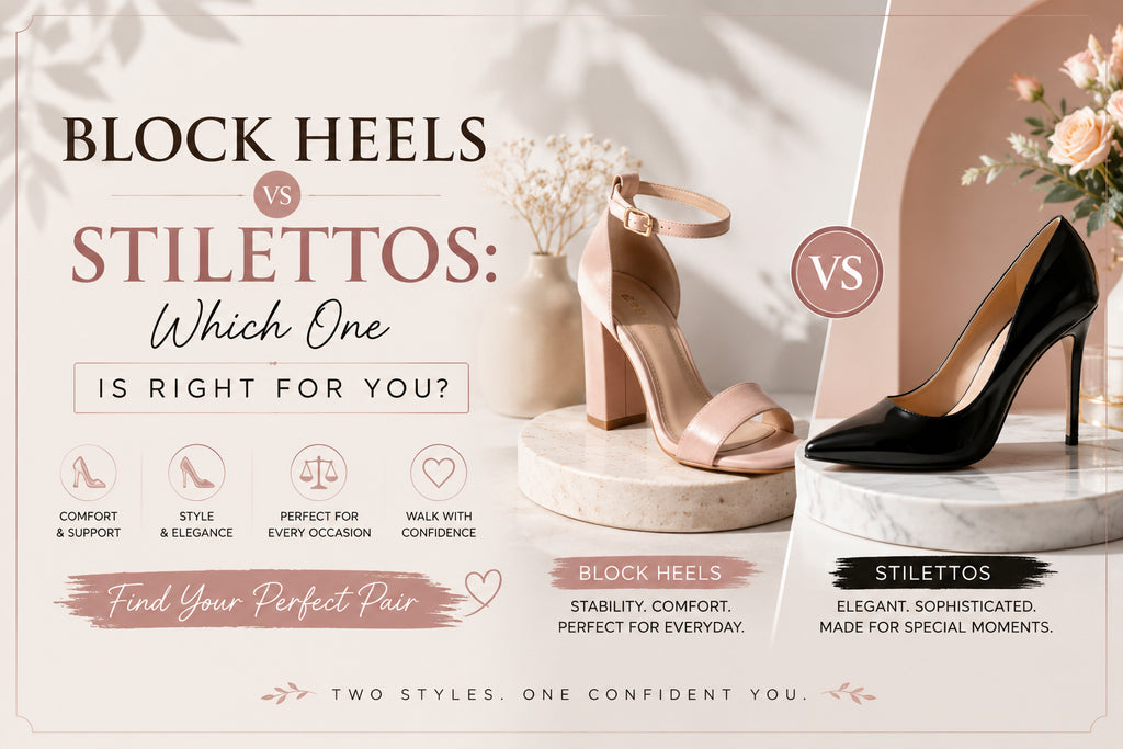 Block Heels vs Stilettos: Which One Is Right for You?