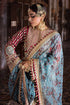 Mohsin Naveed Ranjha Embroidered Silk 3 Piece Suit BIBI LAL