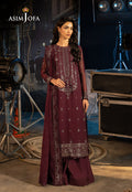 Asim Jofa Embroidered Chiffon 3 Piece Suit AJLFF-06