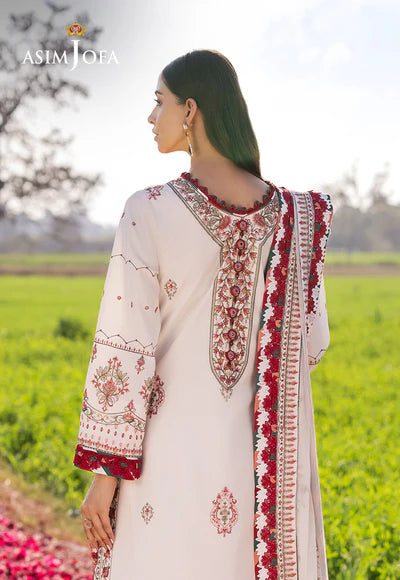 Asim Jofa Embroidered Lawn Suit AJELL-08