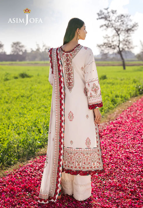 Asim Jofa Embroidered Lawn Suit AJELL-08