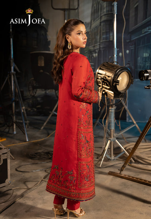 Asim Jofa Embroidered Cotton 2 Piece Suit AJLFF-12