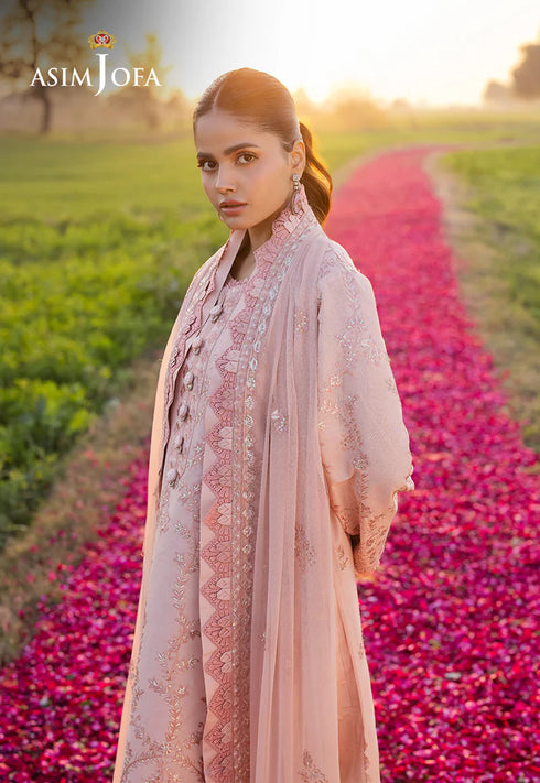 Asim Jofa Embroidered Lawn Suit AJELL-15