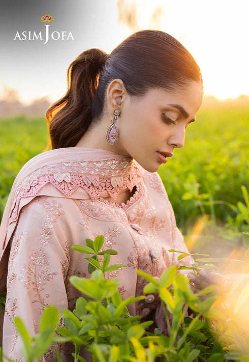 Asim Jofa Embroidered Lawn Suit AJELL-15