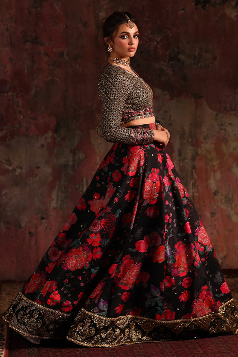 Charizma Embroidered Raw Silk 3PC Suit CMA-5-05