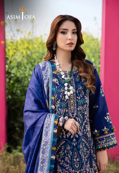 Asim Jofa Embroidered Lawn Suit AJELL-11