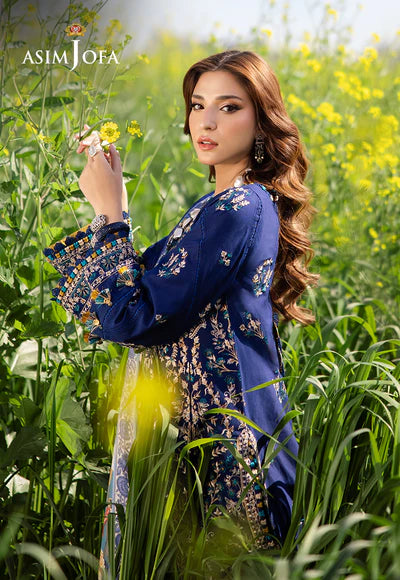Asim Jofa Embroidered Lawn Suit AJELL-11