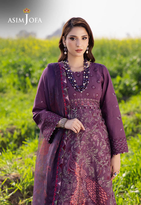 Asim Jofa Embroidered Lawn Suit AJELL-18