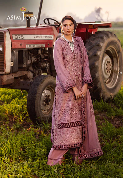 Asim Jofa Embroidered Lawn Suit AJELL-02