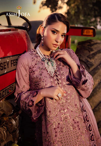 Asim Jofa Embroidered Lawn Suit AJELL-02