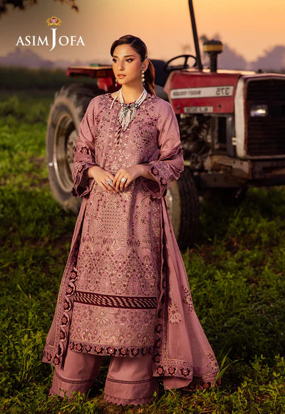 Asim Jofa Embroidered Lawn Suit AJELL-02