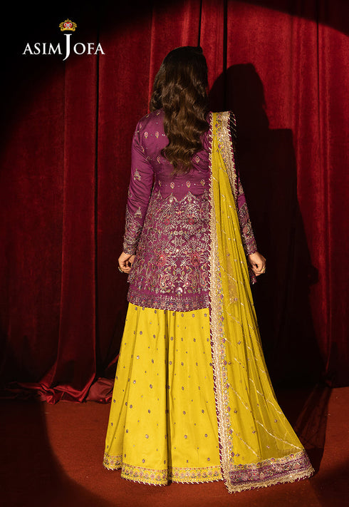 Asim Jofa Embroidered Cotton 3 Piece Suit AJLFF-17