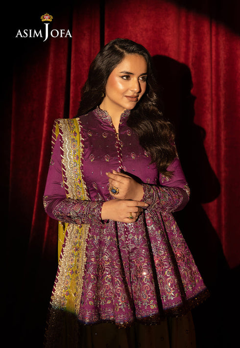 Asim Jofa Embroidered Cotton 3 Piece Suit AJLFF-17