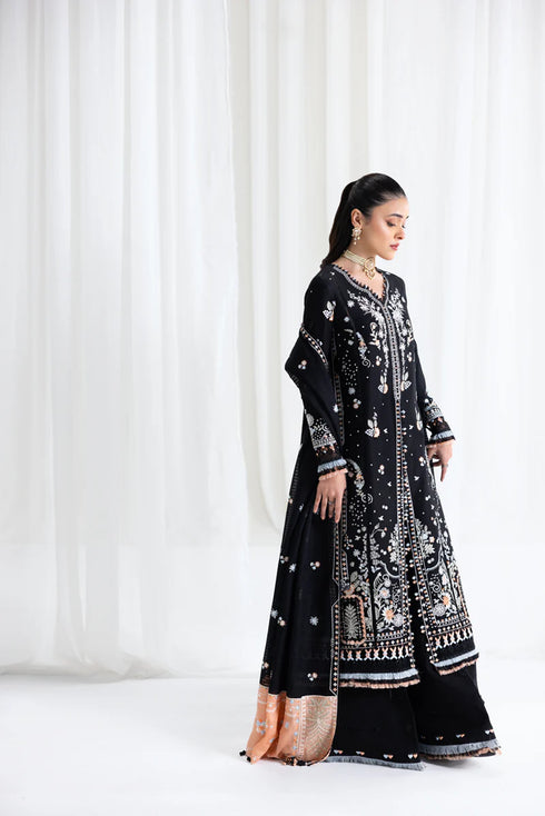 Qalamkar Embroidered Lawn Suit SB-03