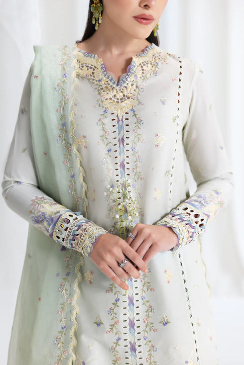 Qalamkar Embroidered Lawn Suit SB-08