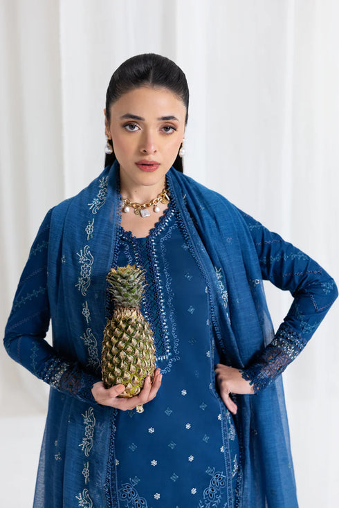 Qalamkar Embroidered Lawn Suit SB-11