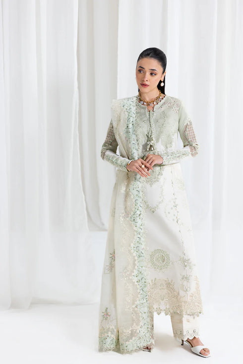 Qalamkar Embroidered Lawn Suit SB-10
