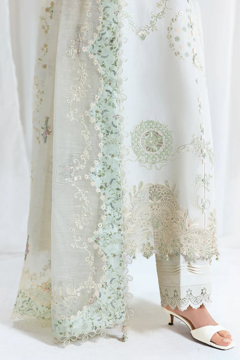 Qalamkar Embroidered Lawn Suit SB-10