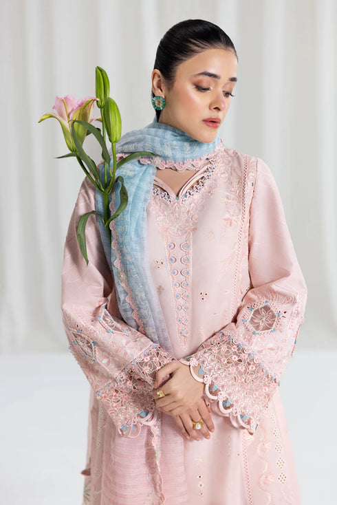 Qalamkar Embroidered Lawn Suit SB-05
