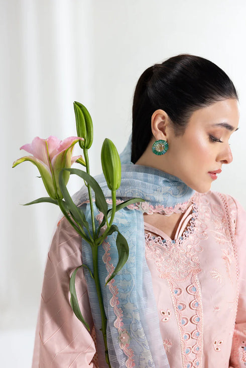 Qalamkar Embroidered Lawn Suit SB-05