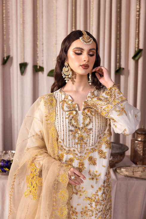 Emaan Adeel Embroidered Chiffon 3 Piece suit RM-01