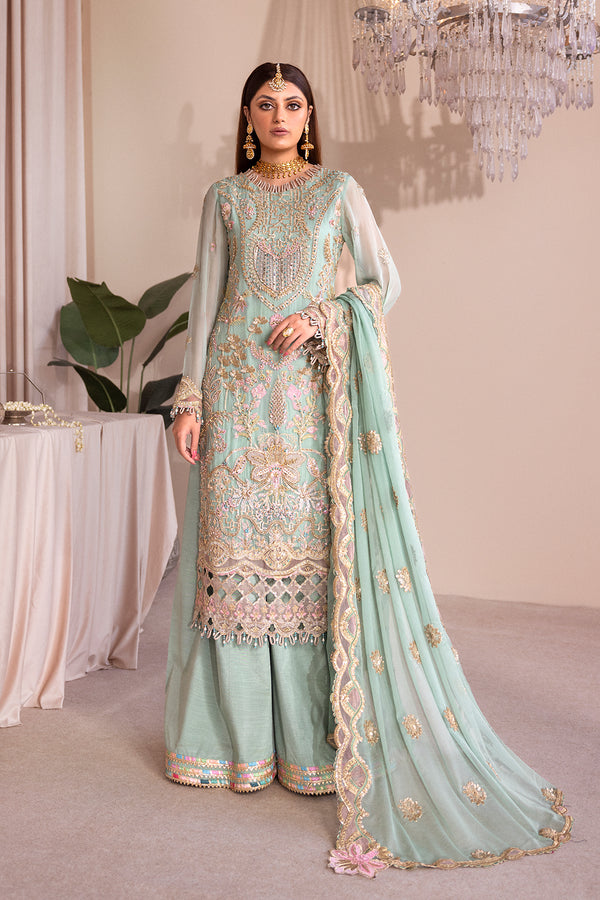 Emaan Adeel Embroidered Chiffon 3 Piece suit RM-02