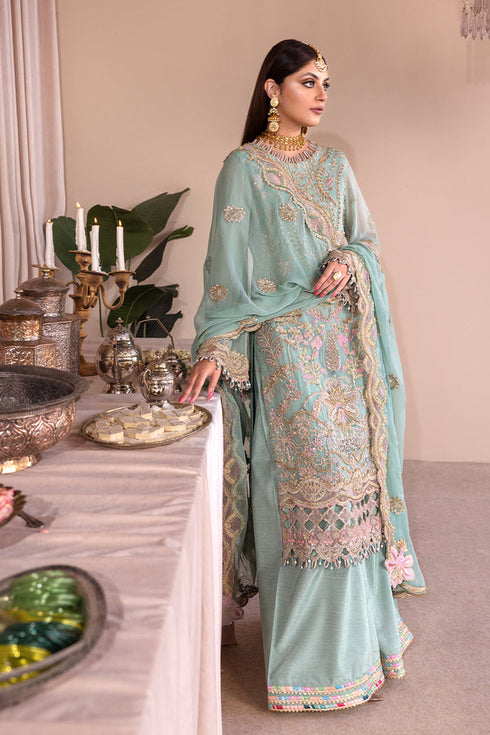 Emaan Adeel Embroidered Chiffon 3 Piece suit RM-02