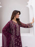 Gulaal Embroidered Chiffon Suit Etincelle