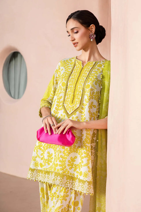 Maria B Printed Lawn Suit MPT-2504-A