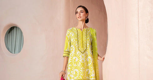 Maria B Printed Lawn Suit MPT-2504-A