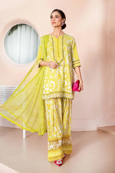 Maria B Printed Lawn Suit MPT-2504-A