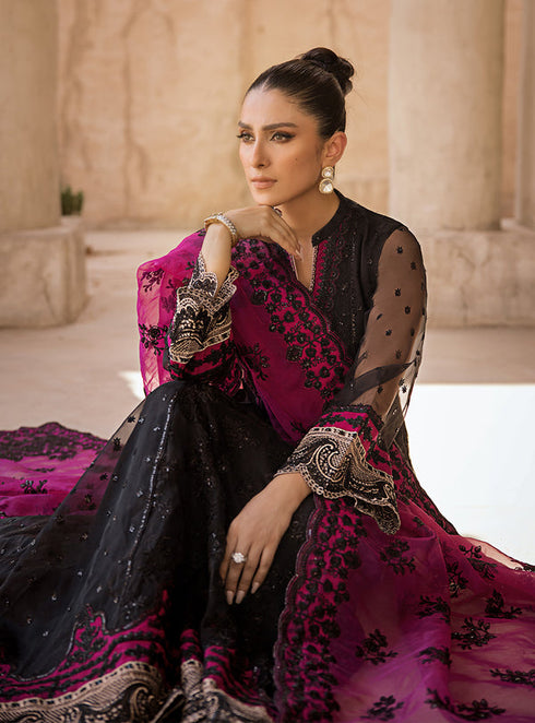 Zainab Chotani Embroidered Organza 3 Piece Suit NORA